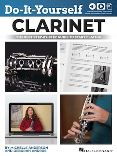 Front cover_Do-It-Yourself Clarinet: The Best Step-by-Step Guide to Start Playing - Book with Online Audio and Instructional Videos