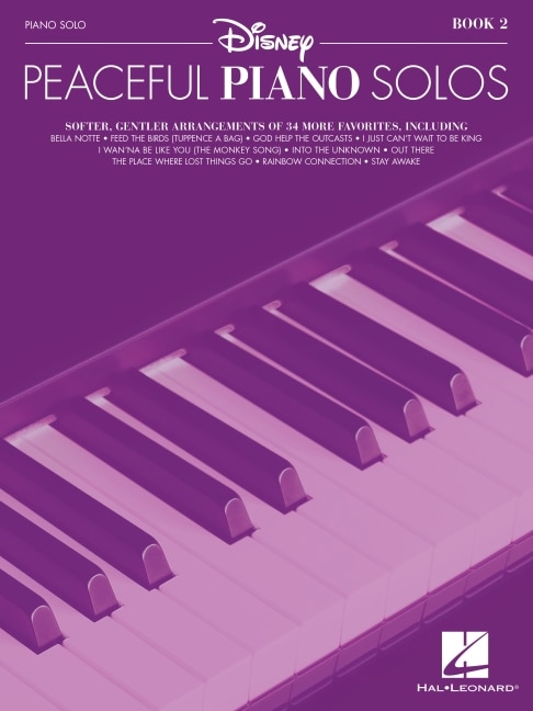 Couverture_Disney Peaceful Piano Solos - Book 2: Piano Solo Songbook