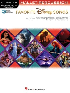 Couverture_Favorite Disney Songs: Instrumental Play-along For Mallet Percussion