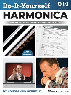 Front cover_Do-It-Yourself Harmonica: The Best Step-by-Step Guide to Start Playing - Book with Online Audio and Instructional Videos