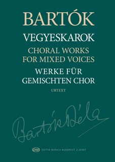 Front cover_Choral Works For Mixed Voices Urtext Edition Paperback - Choral Score