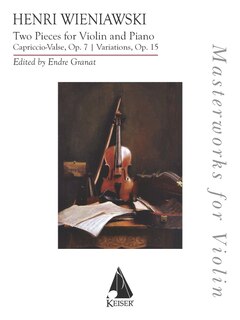Couverture_Two Pieces - Capriccio-valse, Op. 7 & Variations, Op. 15