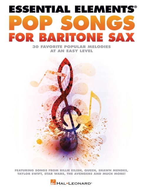 Couverture_Essential Elements Pop Songs for Baritone Saxophone