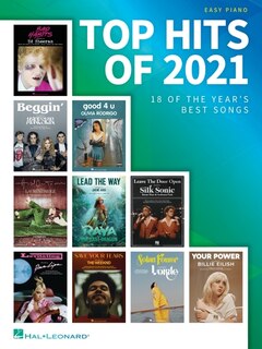 Couverture_Top Hits Of 2021 For Easy Piano