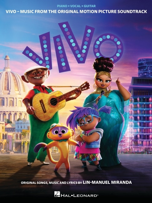 Front cover_Vivo - Music from the Motion Picture Soundtrack: Piano/Vocal/Guitar Songbook