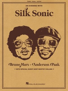 Front cover_Silk Sonic - An Evening With Silk Sonic: Piano/vocal/guitar Songbook