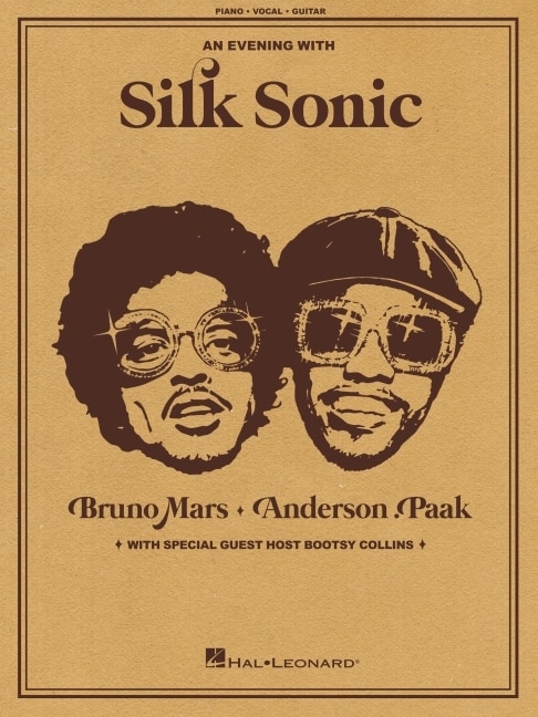 Front cover_Silk Sonic - An Evening With Silk Sonic: Piano/vocal/guitar Songbook
