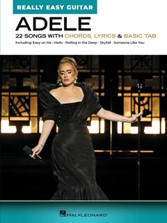 Front cover_Adele - Really Easy Guitar: 22 Songs with Chords, Lyrics, and Basic Tab