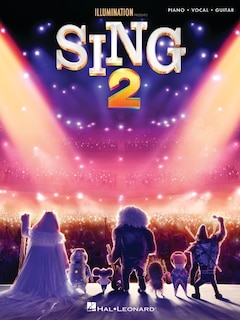Front cover_Sing 2: Music from the Motion Picture Soundtrack Arranged for Piano/Vocal/Guitar