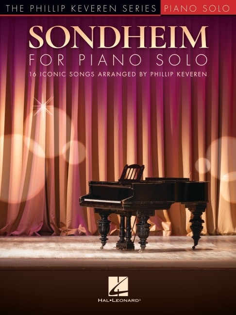 Couverture_Sondheim For Piano Solo: 16 Iconic Songs Arranged By Phillip Keveren