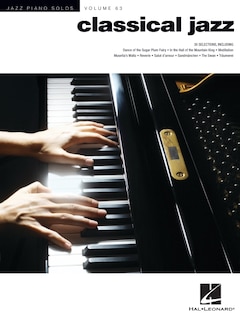 Front cover_Classical Jazz: Jazz Piano Solos Series Vol. 63