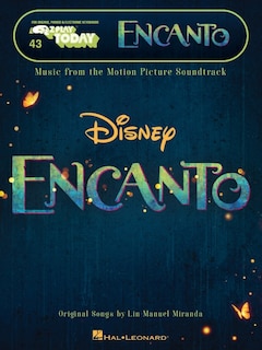 Front cover_Encanto - Music from the Motion Picture Soundtrack: E-Z Play Today #43 Songbook featuring easy-to-read notation and lyrics