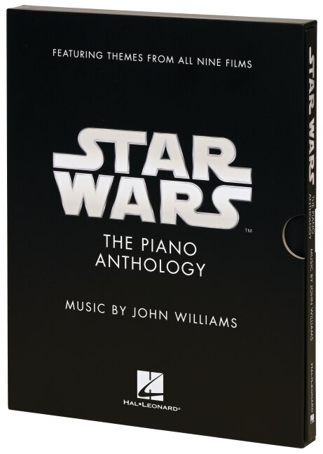 Front cover_Star Wars: The Piano Anthology - Music by John Williams Featuring Themes from All Nine Films Deluxe  Hardcover Edition with a foreword by Mike Matessino