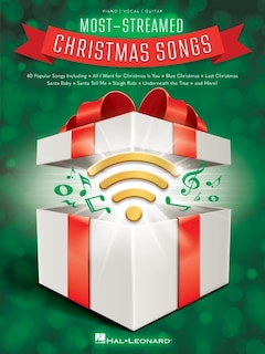 Front cover_Most-Streamed Christmas Songs - 40 Popular Songs Arranged for Piano/Vocal/Guitar