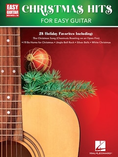 Front cover_Christmas Hits for Easy Guitar: 28 Holiday Favorites Arranged with Notes & Tab