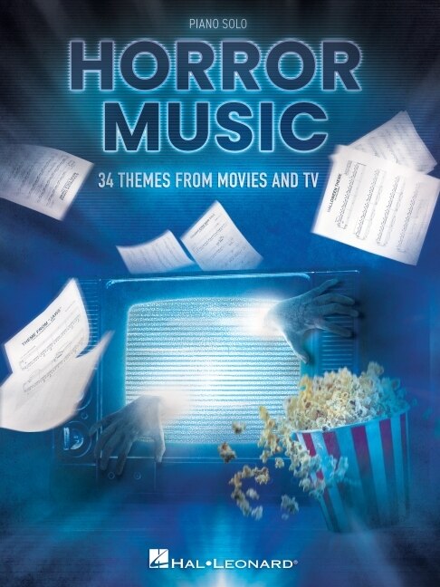 Front cover_Horror Music: 34 Themes from Movies and TV Arranged for Piano Solo