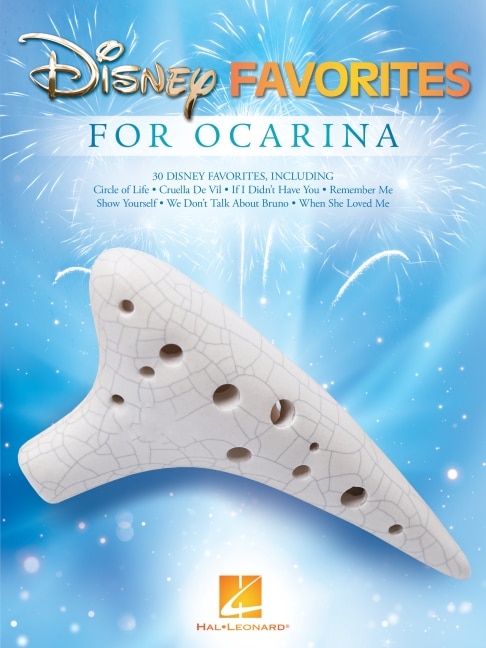 Front cover_Disney Favorites for Ocarina: 30 songs arranged for 10-, 11-, or 12-hole ocarinas