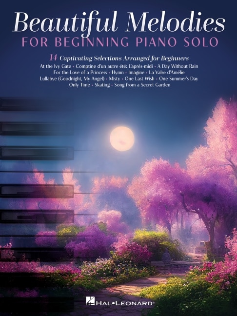 Front cover_Beautiful Melodies for Beginning Piano Solo: 14 Captivating Selections Arranged for Beginners