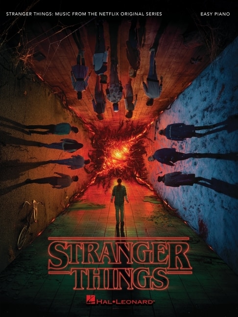 Couverture_Stranger Things: Music from the Netflix Original Series Arranged for Easy Piano with Lyrics