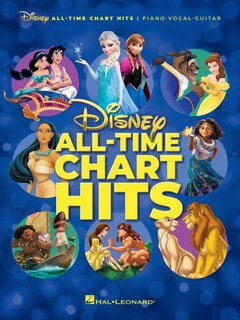Couverture_Disney All-Time Chart Hits: Piano/Vocal/Guitar Songbook with 28 Favorites
