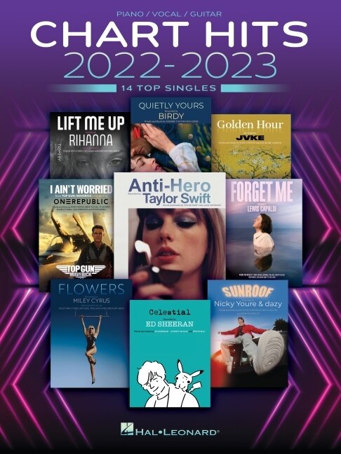 Front cover_Chart Hits of 2022-2023 - Piano/Vocal/Guitar Songbook