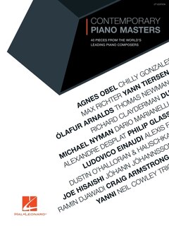 Front cover_Contemporary Piano Masters - 2nd Edition: 40 Pieces from the World's Leading Piano Composers