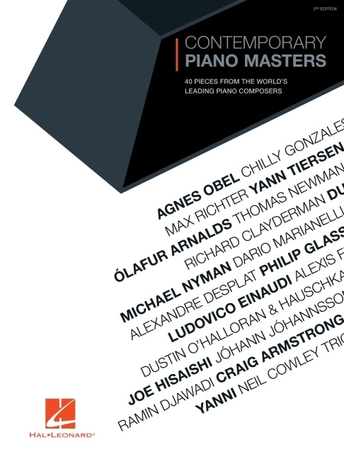 Front cover_Contemporary Piano Masters - 2nd Edition: 40 Pieces from the World's Leading Piano Composers