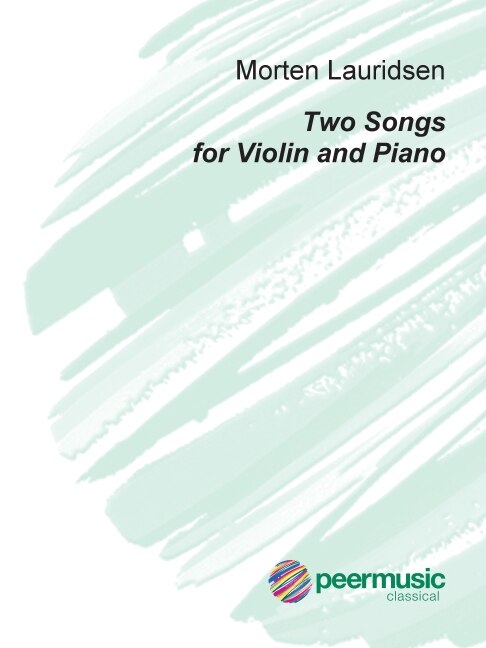 Two Songs: for Violin and Piano