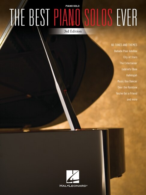 The Best Piano Solos Ever - 3rd Edition: A Collection of 66 Tunes and Themes image number 0