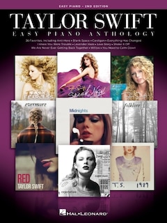 Front cover_Taylor Swift Easy Piano Anthology - 2nd Edition: Easy-Level Song Arrangements with Lyrics