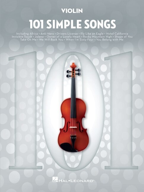 Front cover_101 Simple Songs for Violin
