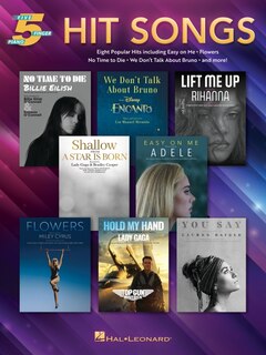 Couverture_Hit Songs for Five-Finger Piano - Songbook with Five-Finger Arrangements, Lyrics, and Optional Duet Parts