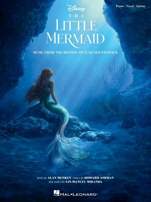Front cover_The Little Mermaid - Music from the 2023 Motion Picture Soundtrack Piano/Vocal/Guitar Souvenir Songbook