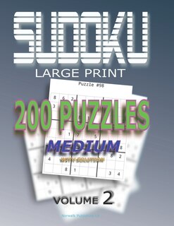 Front cover_Sudoku Puzzles Medium