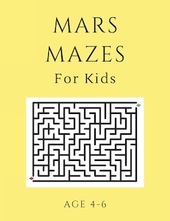 Couverture_Mars Mazes For Kids Age 4-6