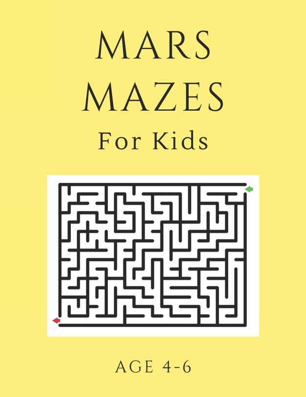 Couverture_Mars Mazes For Kids Age 4-6