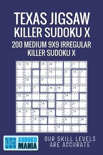 Front cover_Texas Jigsaw Killer Sudoku X