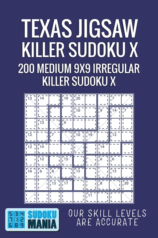 Front cover_Texas Jigsaw Killer Sudoku X
