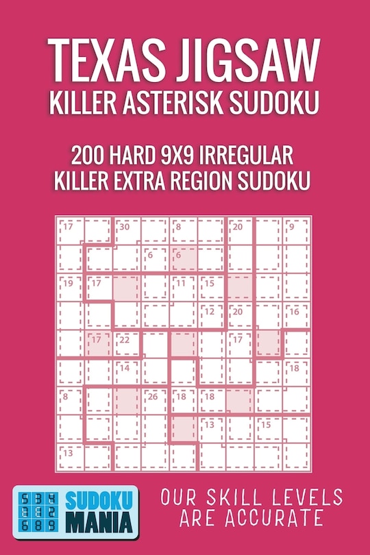 Couverture_Texas Jigsaw Killer Asterisk Sudoku