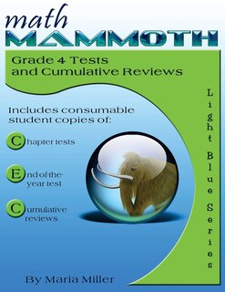 Couverture_Math Mammoth Grade 4 Tests and Cumulative Reviews