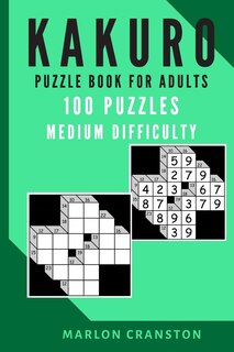 Front cover_Kakuro Puzzle Book For Adults