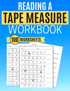 Front cover_Reading a Tape Measure Workbook 100 Worksheets