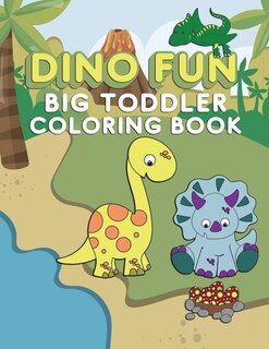 Couverture_Dino Fun Toddler Coloring Book