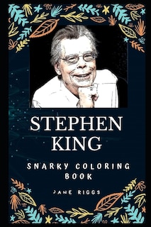 Front cover_Stephen King Snarky Coloring Book