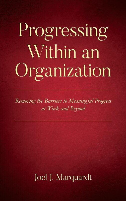 Front cover_Progressing Within an Organization