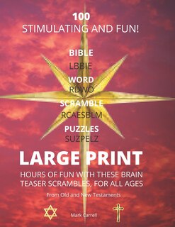 Couverture_100 Large Print Bible Word Scramble Puzzles