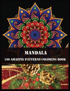 Front cover_Mandala 100 Amazing Patterns Coloring Book