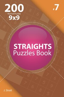 Front cover_Straights - 200 Normal Puzzles 9x9 (Volume 7)