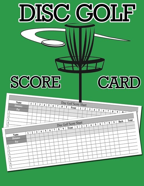 Front cover_Disc Golf Score Card