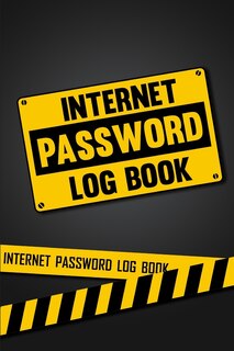 Couverture_Internet Password Log Book